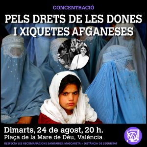 Por los derechos de las mujeres y la niñas de Afganistán