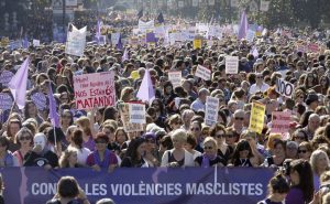 MADRID MARCHA CONTRA LAS "VIOLENCIAS MACHISTAS" 7/11/2015